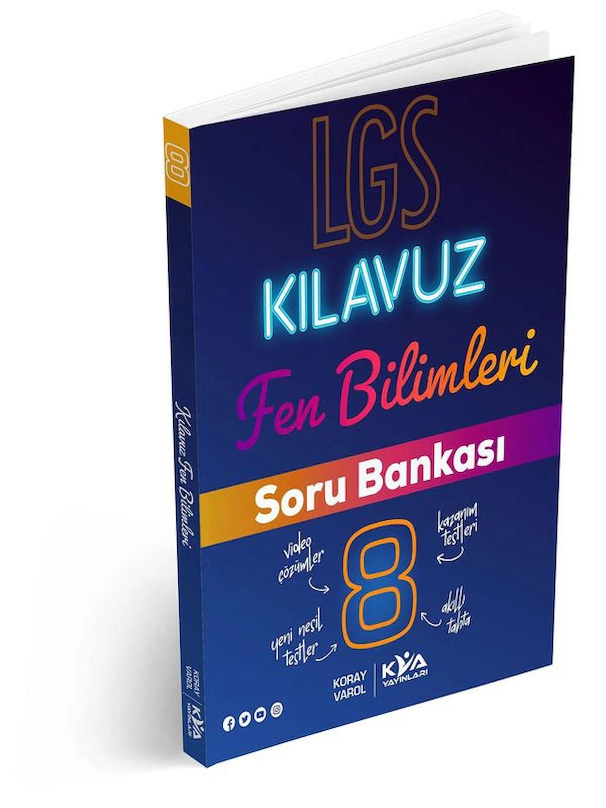 8. SINIF KILAVUZ SERİSİ FEN BİLİMLERİ SORU BANKASI