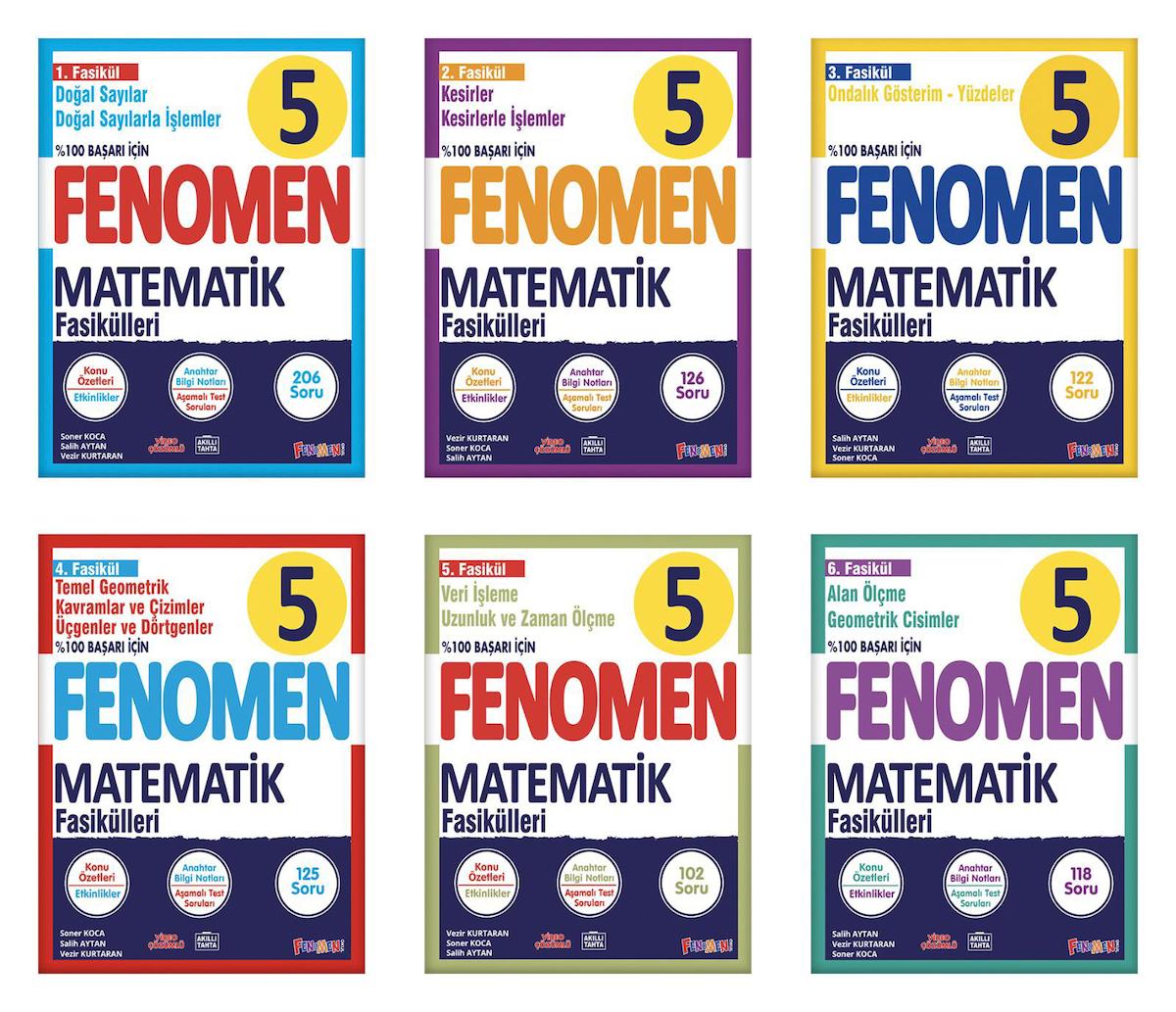 5. Sınıf Fenomen Matematik Fasikülleri