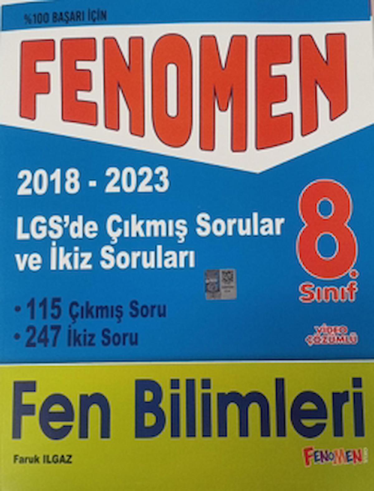 8. Sınıf LGS Fen Bilimleri Çıkmış ve İkiz Sorular (2018-2023)