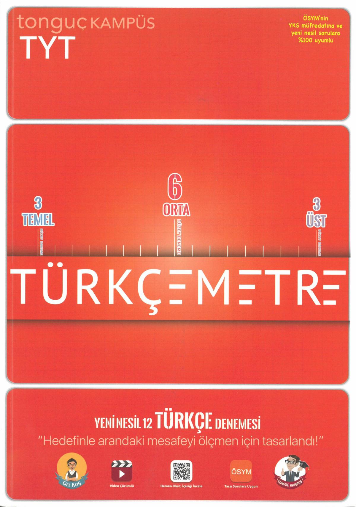 Tonguç Tyt Türkçemetre Türkçe Denemesi