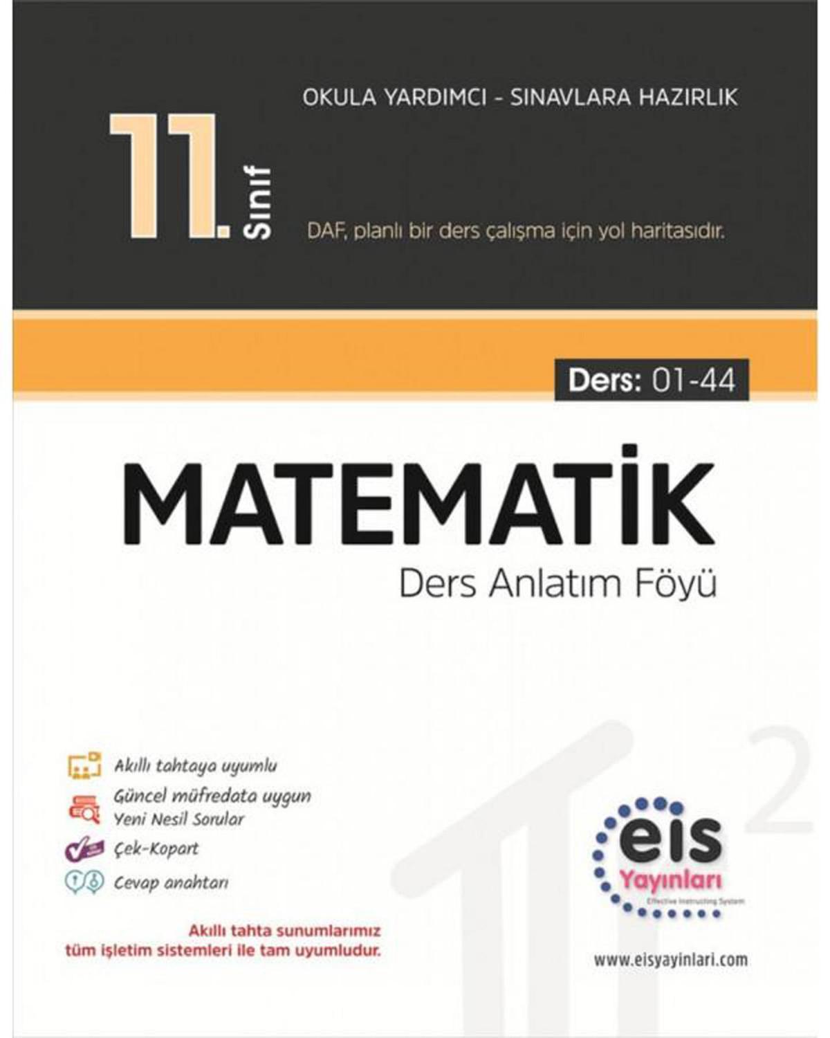 11. Sınıf - DAF - Matematik