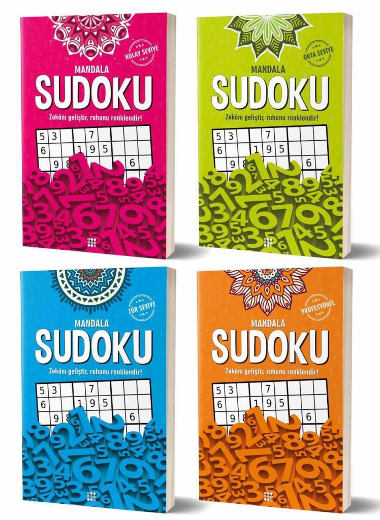 Mandala Sudoku - 4 Kitap Set