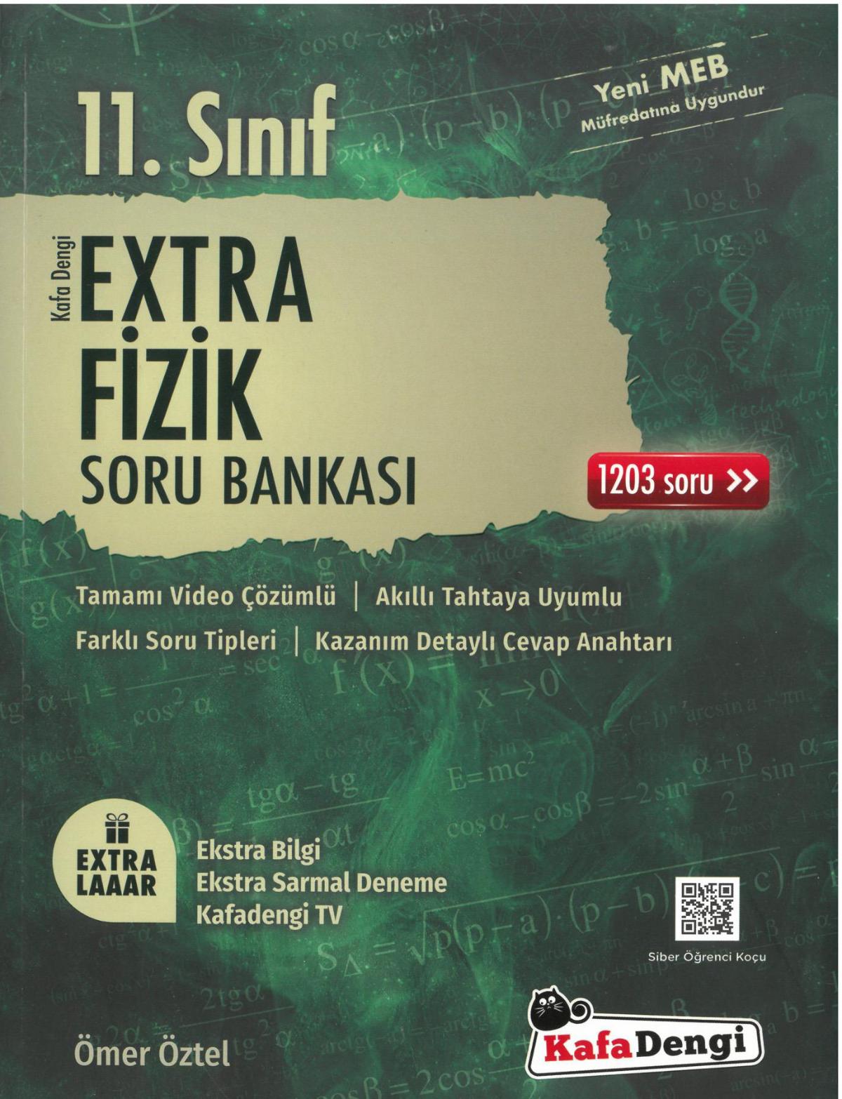 11.Sınıf Extra Fizik Soru Bankası (Tümü Video Çözümlü) 320 SAYFA