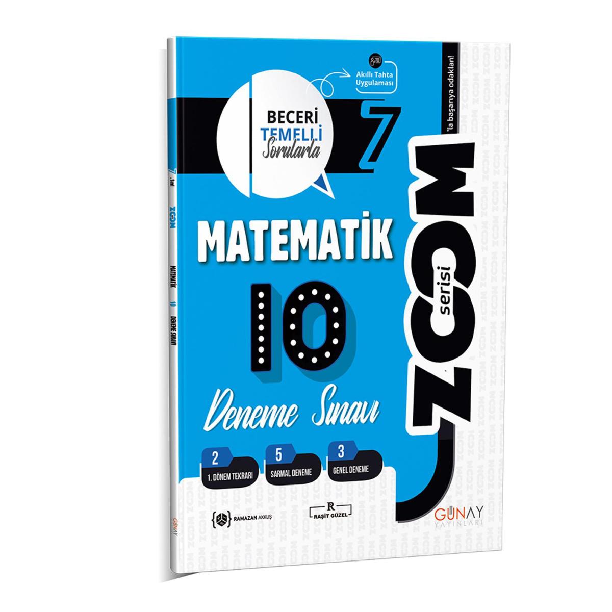 7. Sınıf Zoom Serisi Matematik 10'lu Deneme Sınavı