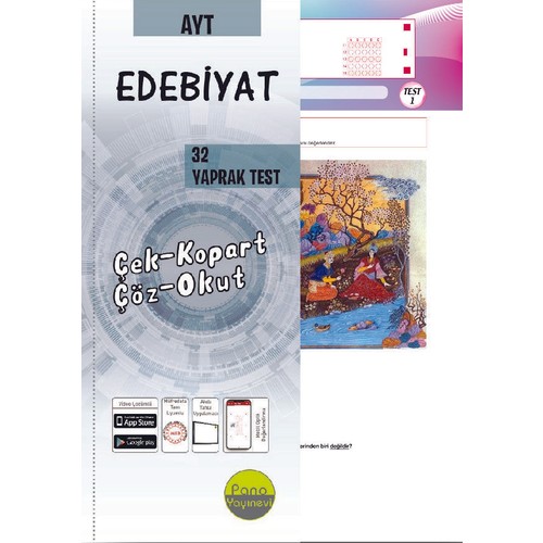 AYT Edebiyat Yaprak Testleri Çek Kopart