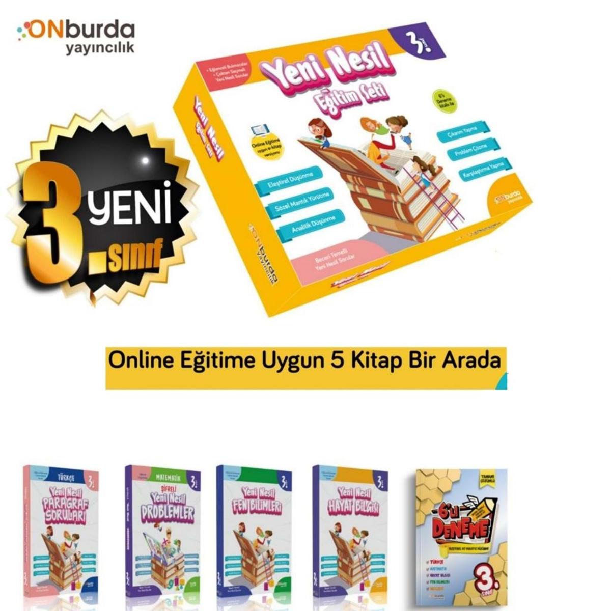 Onburda Yayınları 3. Sınıf Yeni Nesil Eğitim Seti