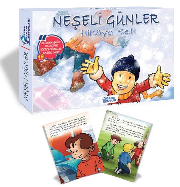 Orka 2. ve 3. Sınıf Neşeli Günler Hikaye Seti 10 Kitap