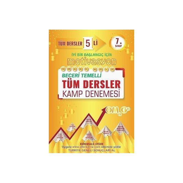 7. Sınıf Omage Gold Tüm Dersler Deneme Sınavı