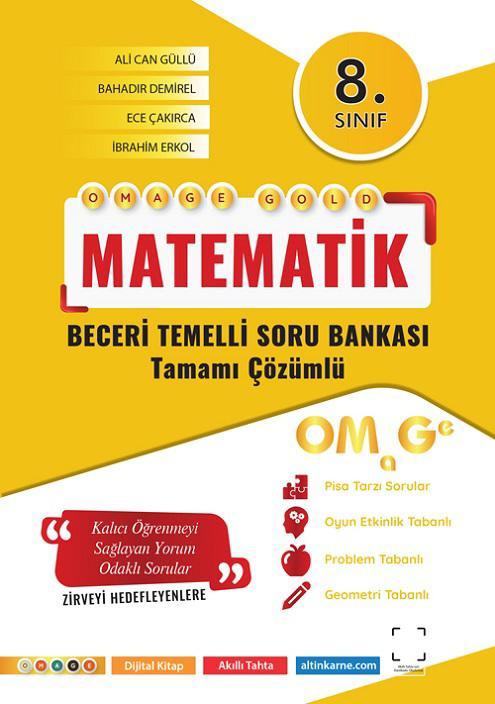 8. Sınıf Omage Gold Matematik Soru Bankası