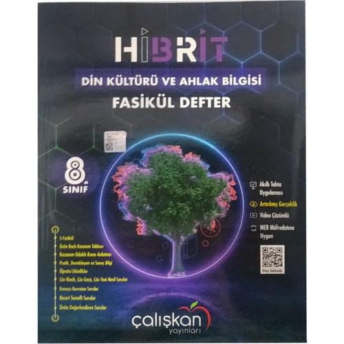 Çalışkan 8. Sınıf Din Kültürü ve Ahlak Bilgis Hibrit Fasikül Defter 