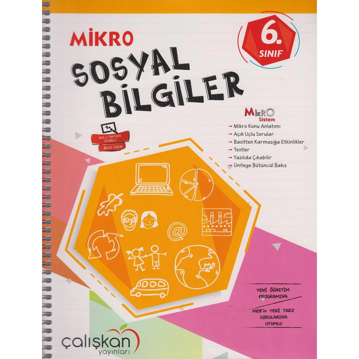 6. Sınıf Hibrit Sosyal Bilgiler Fasikül Defter