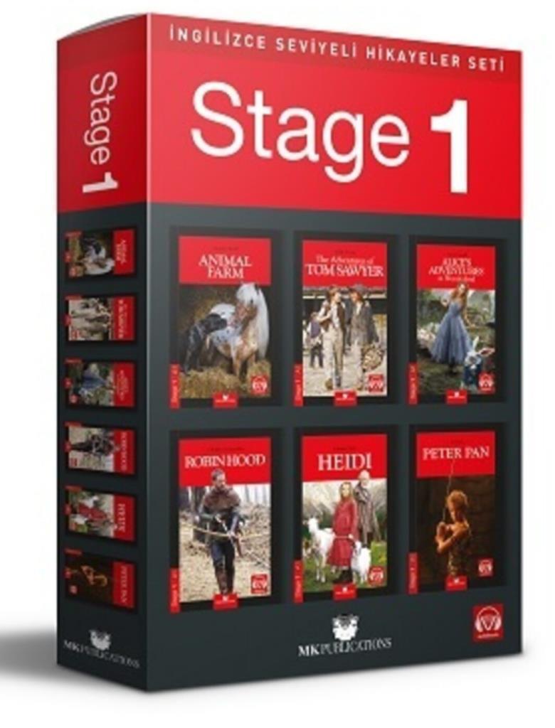 İngilizce Hikaye Seti Stage 1 (6 Kitap Takım)