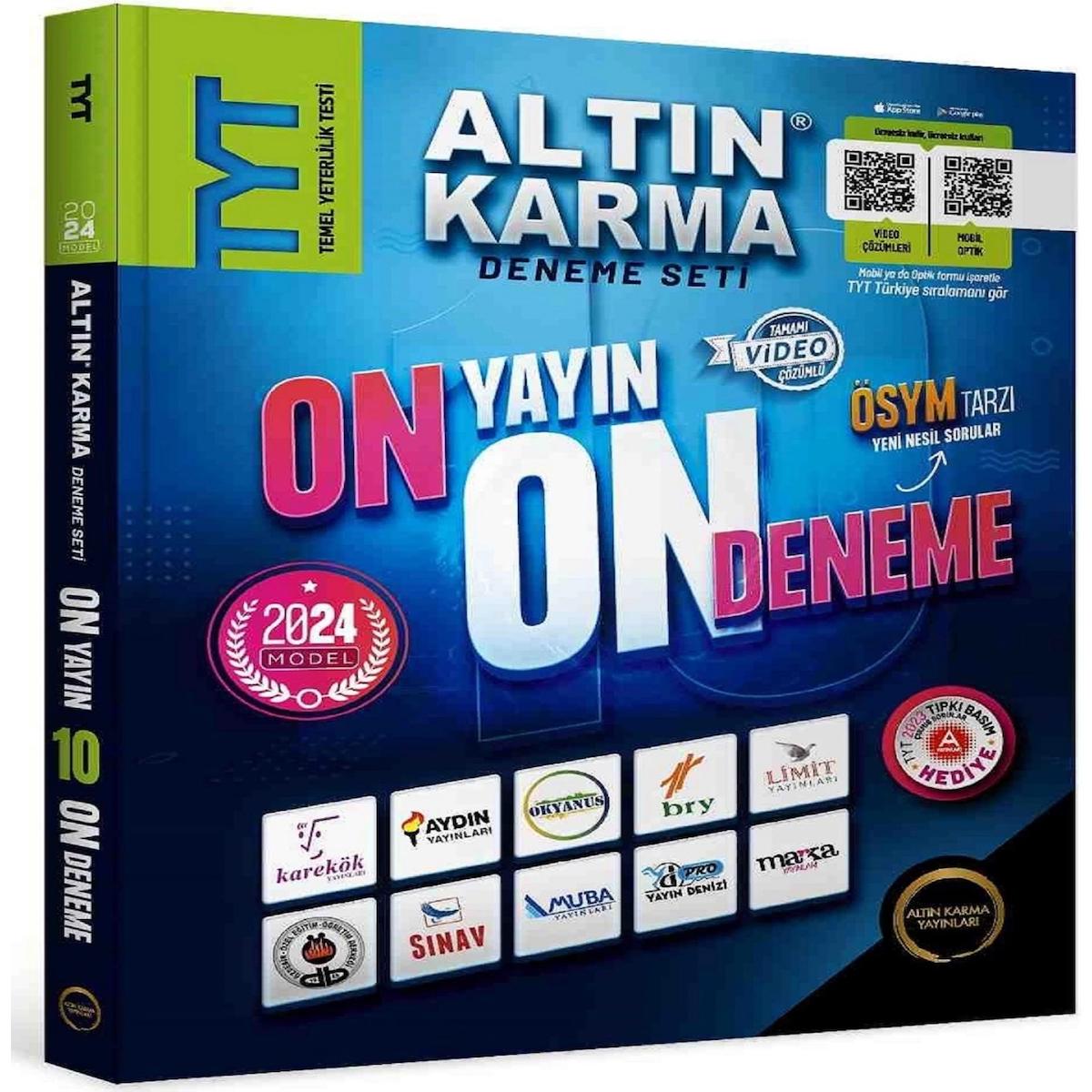 TYT On Yayın On Deneme 2024 Model