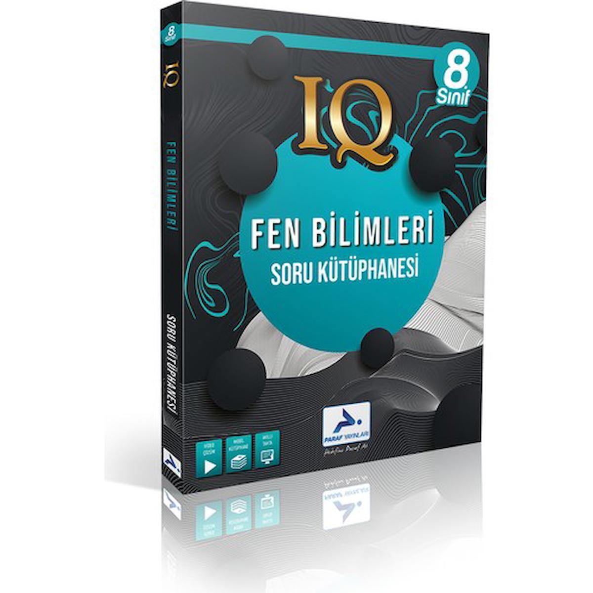 8. Sınıf IQ Fen Bilimleri Soru Kütüphanesi Paraf Yayınları