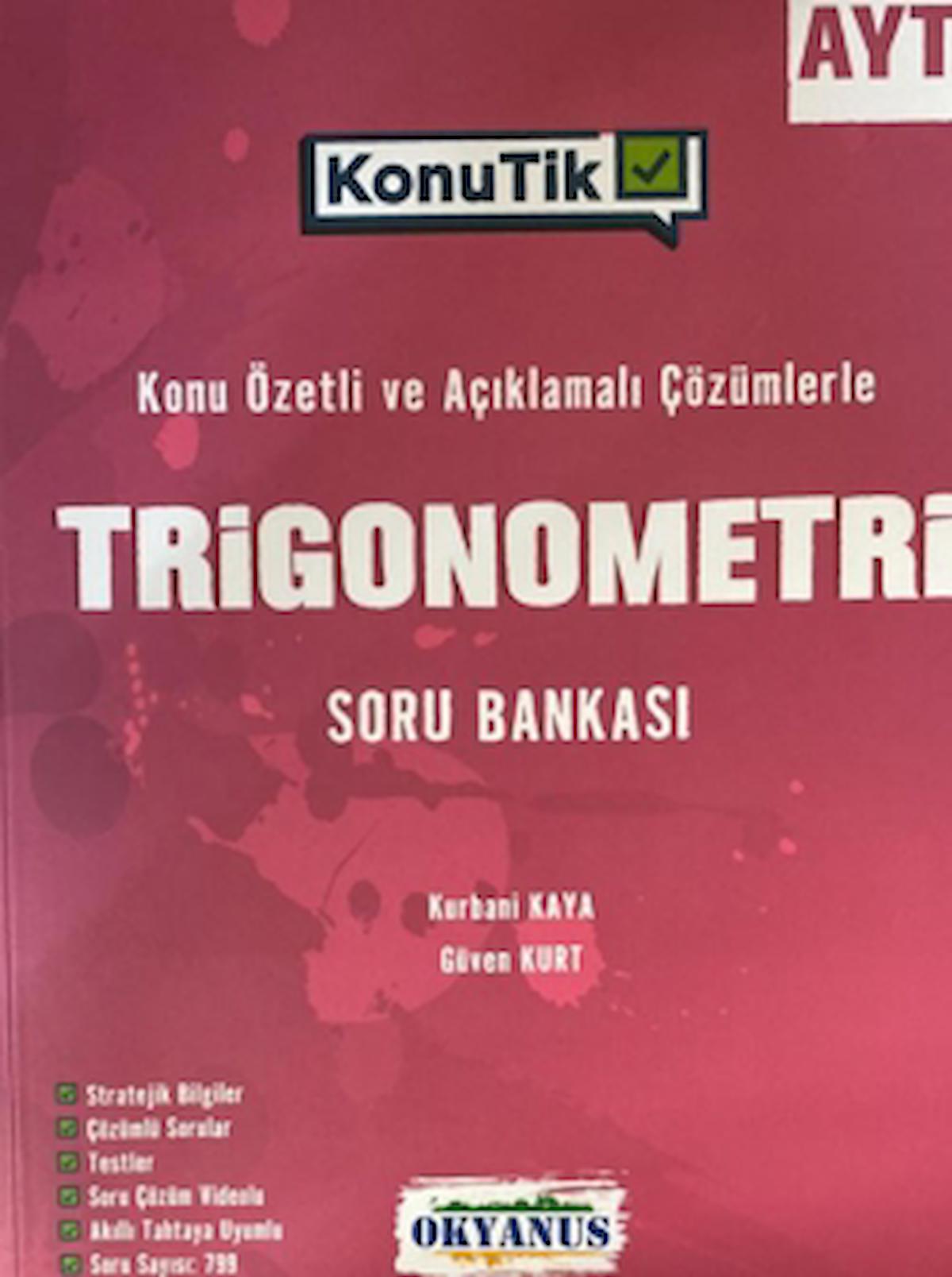 AYT KonuTik Trigonometri Soru Bankası