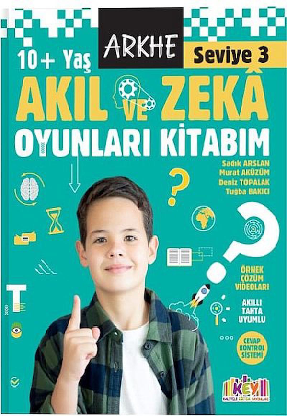 Akıl Zeka Oyunları Kitabım -3 Key Yayınları