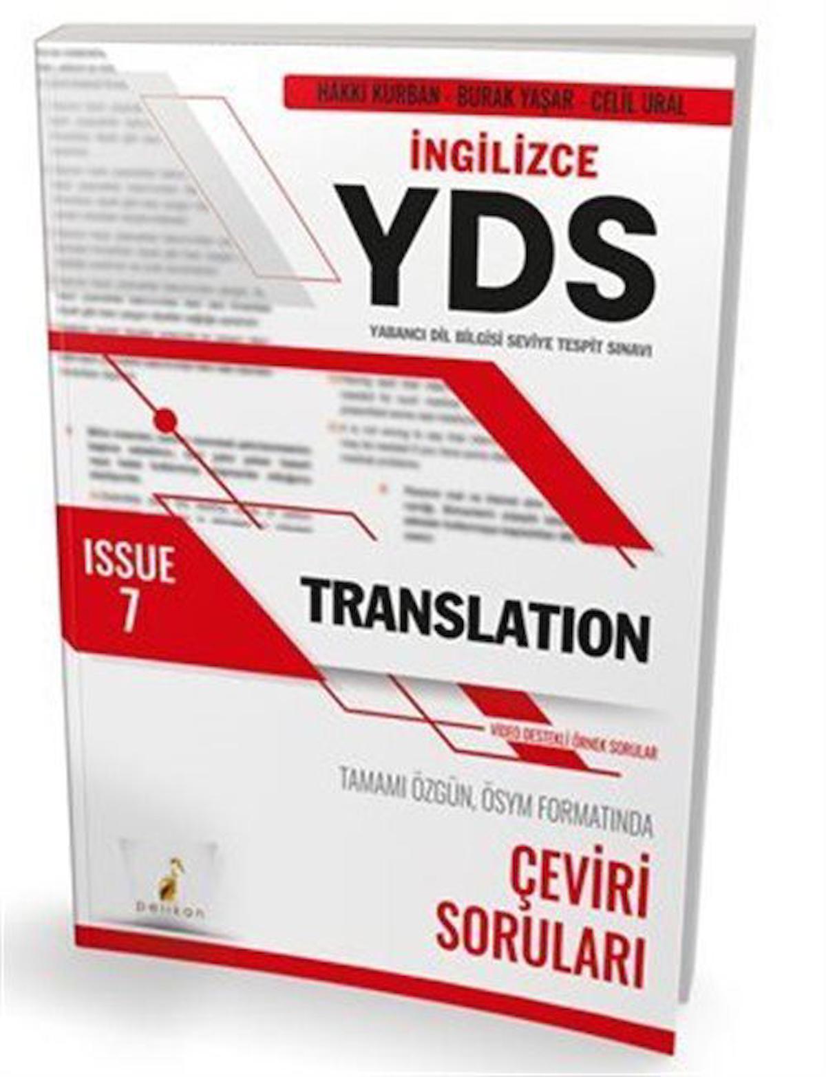 YDS İngilizce Translation Issue 7 / Komisyon