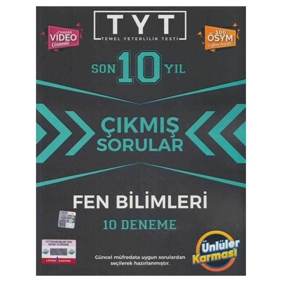 TYT Fen Bilimleri Karması Tıpkı Basım 10 Deneme