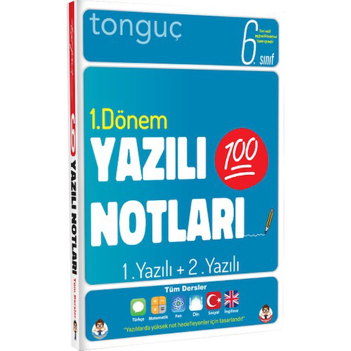 Tonguç 6. Sınıf 1. Dönem Yazılı Notları 1. Yazılı + 2. Yazılı