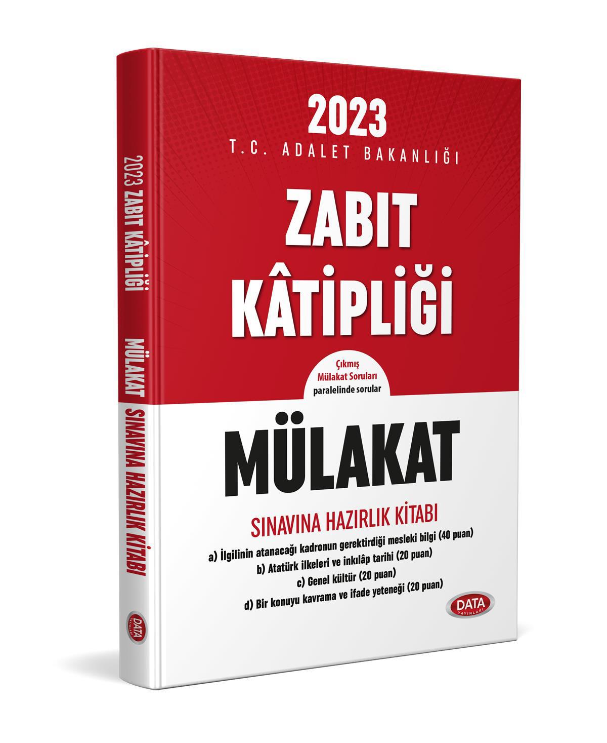 Zabıt Katipliği Mülakat Sınavına Hazırlık Kitabı