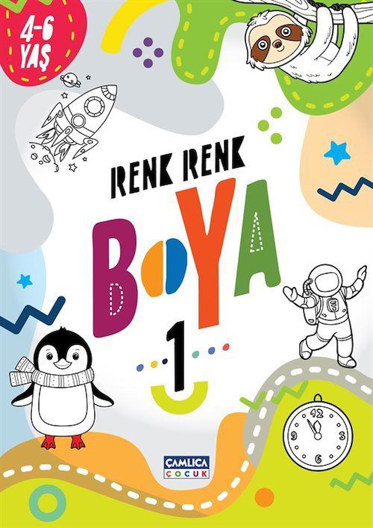 Renk Renk Boya 1 (4-6 yaş)