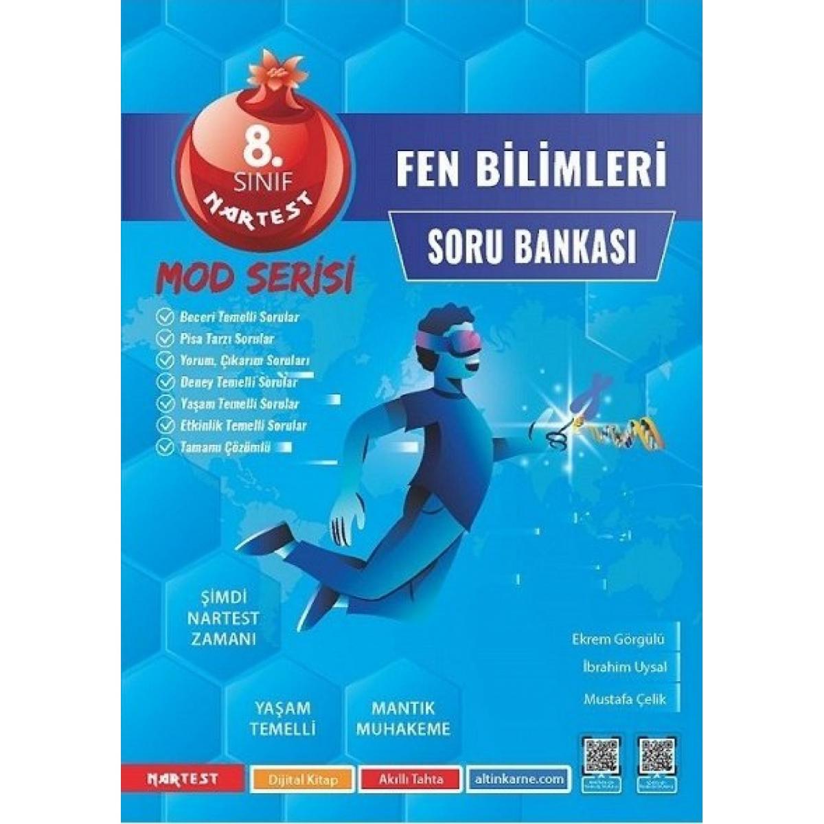 8. Sınıf Mod Fen Bilimleri Soru Bankası