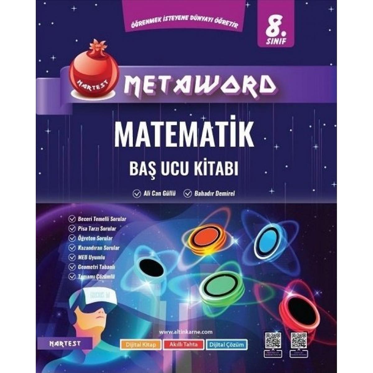 8. Sınıf Matematik Metaword Baş Ucu Kitabı