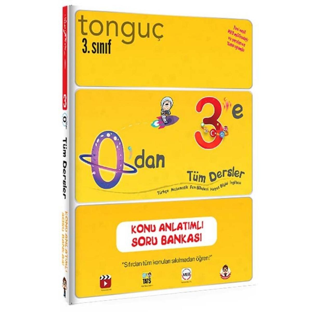 Tonguç Yayınları 3. Sınıf 0'Dan 3'E Tüm Dersler Konu Anlatımlı Soru Bankası