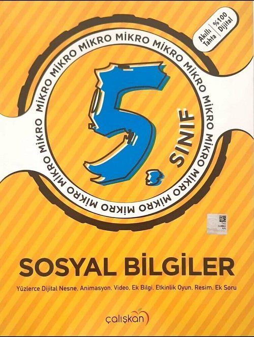 5. Sınıf Sosyal Bilgiler Mikro Defter