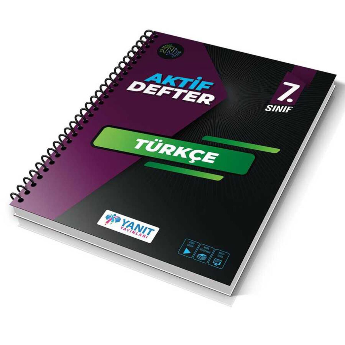 7. Sınıf Türkçe Aktif Defter