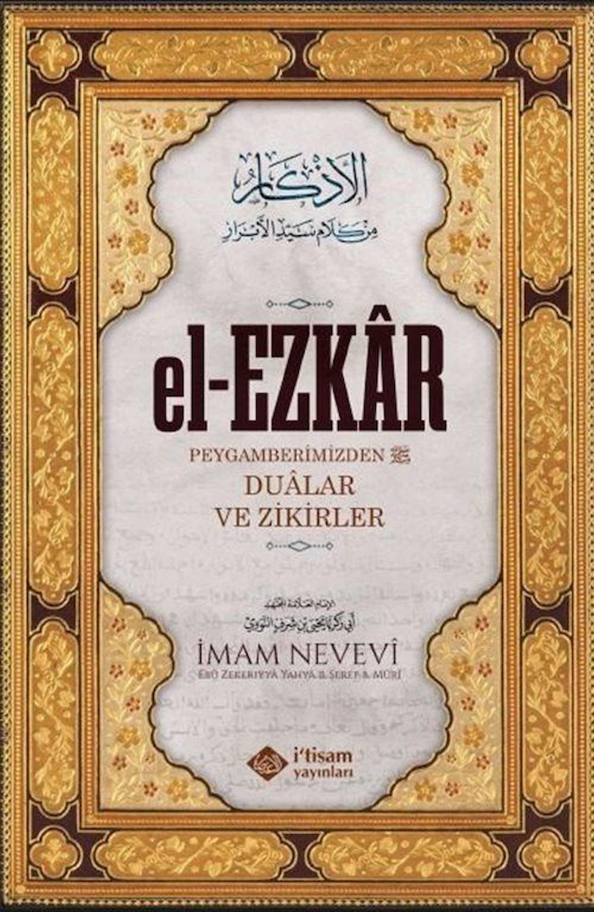 el-Ezkar (Dualar ve Zikirler) (Karton Kapak) / İmam Nevevi