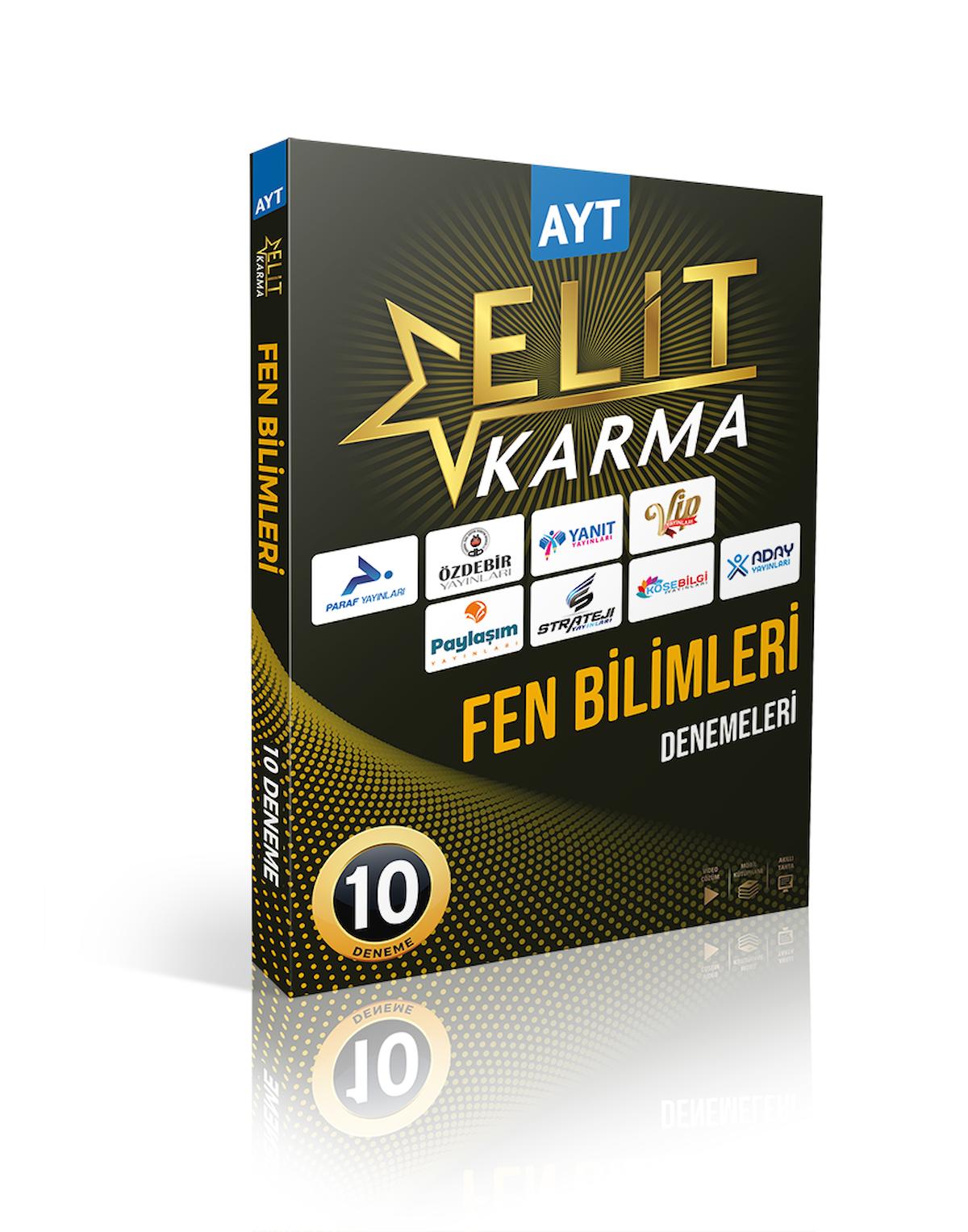 Elit Karma Ayt Fen Bilimleri 10 Branş Deneme