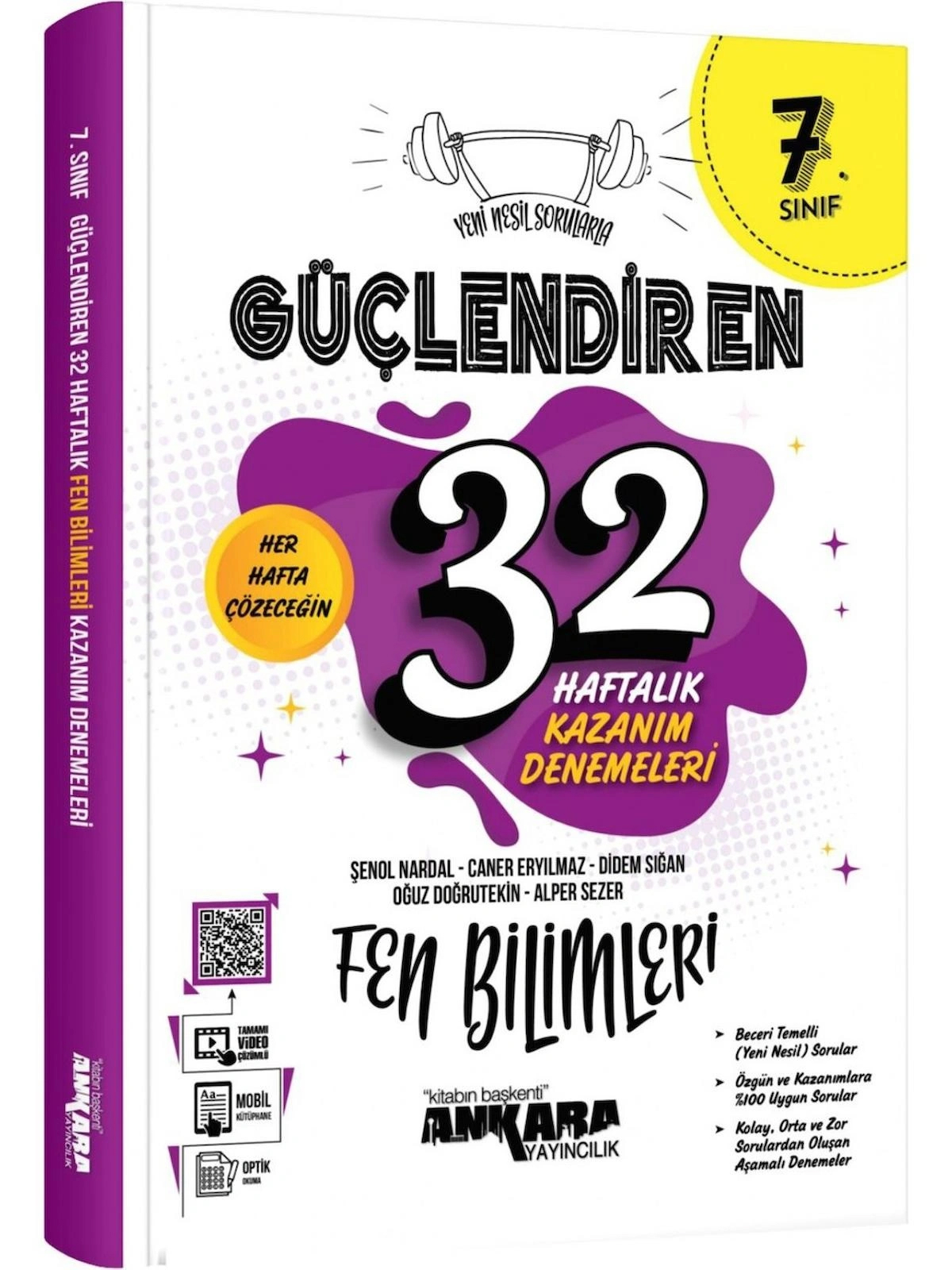 Ankara Yayıncılık 7.Sınıf Güçlendiren 32 Haftalık Fen Bilimleri