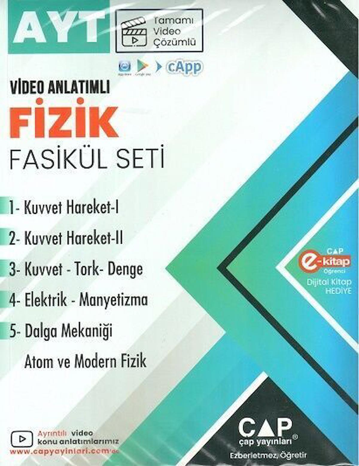 Çap Yayınları AYT Fizik Seti