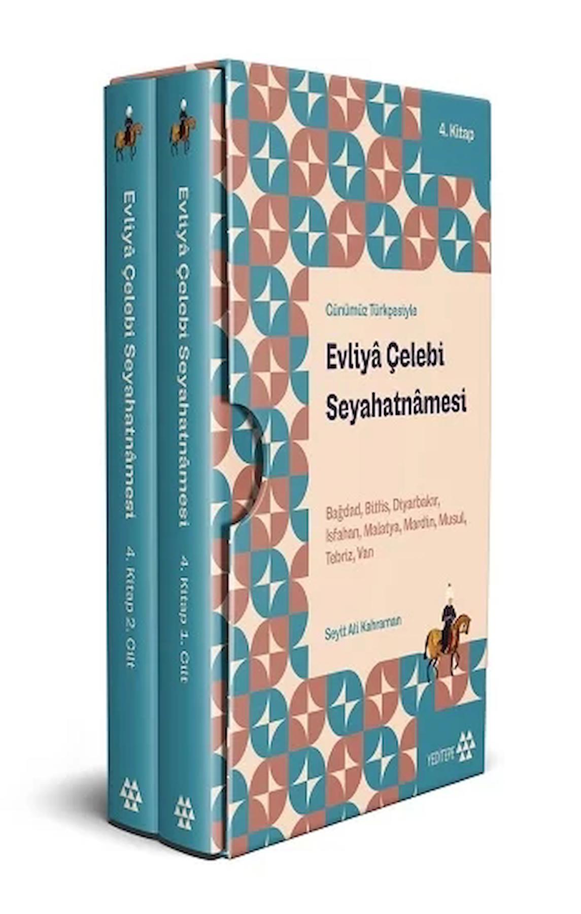 Evliya Çelebi Seyahatnamesi 4. Kitap (2 Cilt Kutulu)