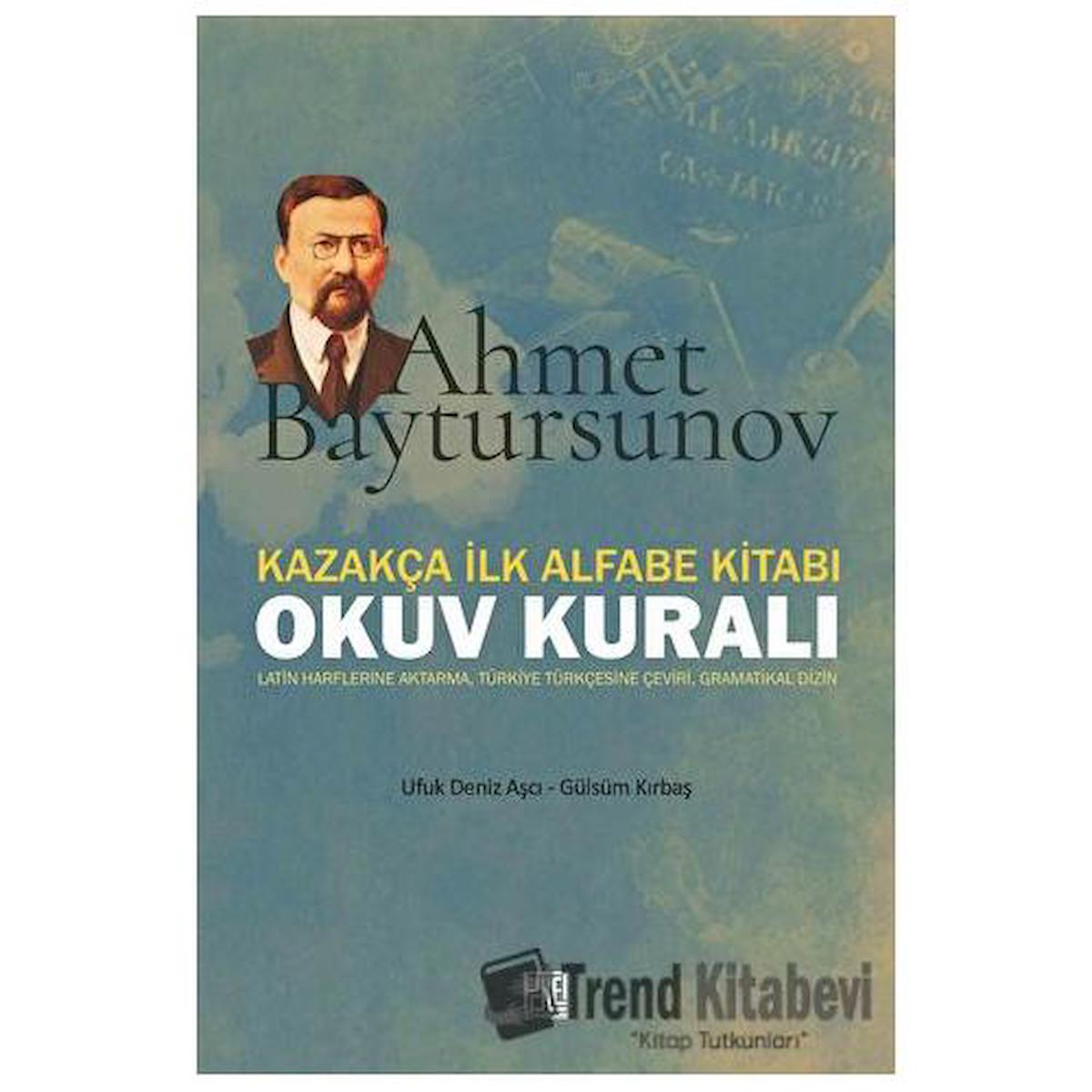 Kazakça İlk Alfabe Kitabı Okuv Kuralı