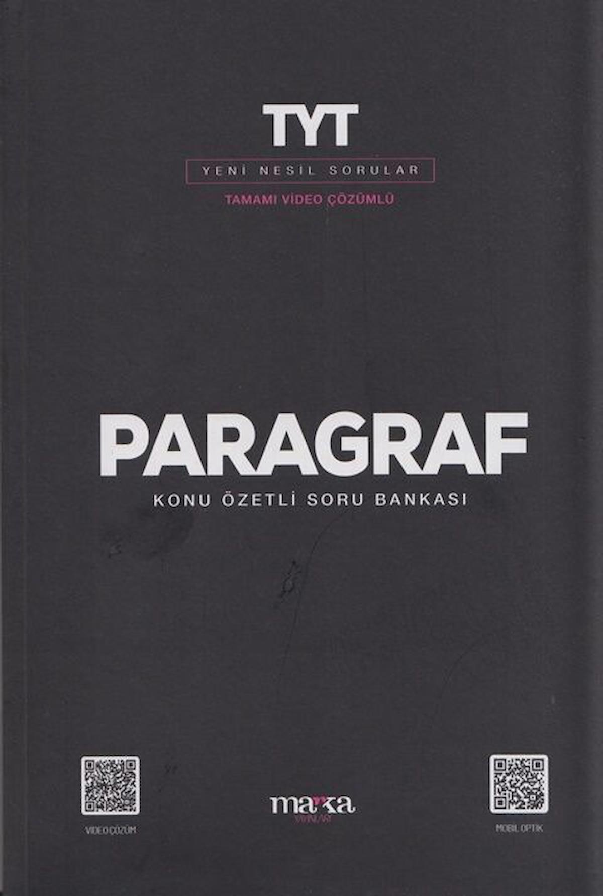 TYT Paragraf Konu Özetli Yeni Nesil Soru Bankası