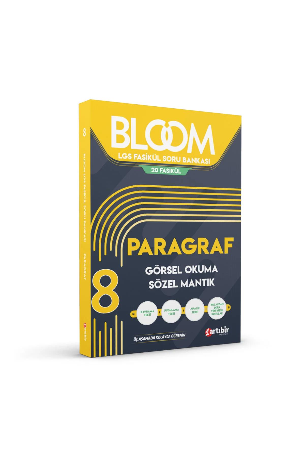 Artıbir 8 Sınıf LGS Bloom Paragraf Görsel Okuma Soru Bankası