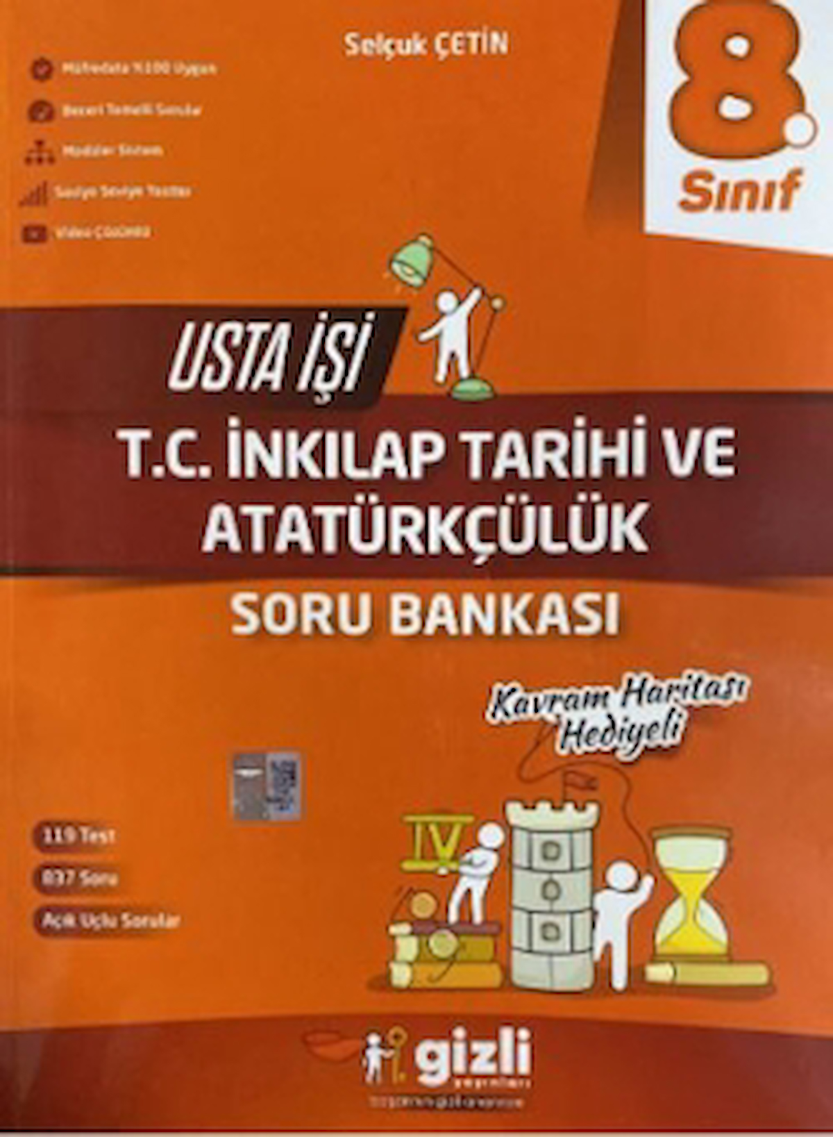 8. Sınıf Usta İşi T.C. İnkılap Tarihi ve Atatürkçülük Soru Bankası