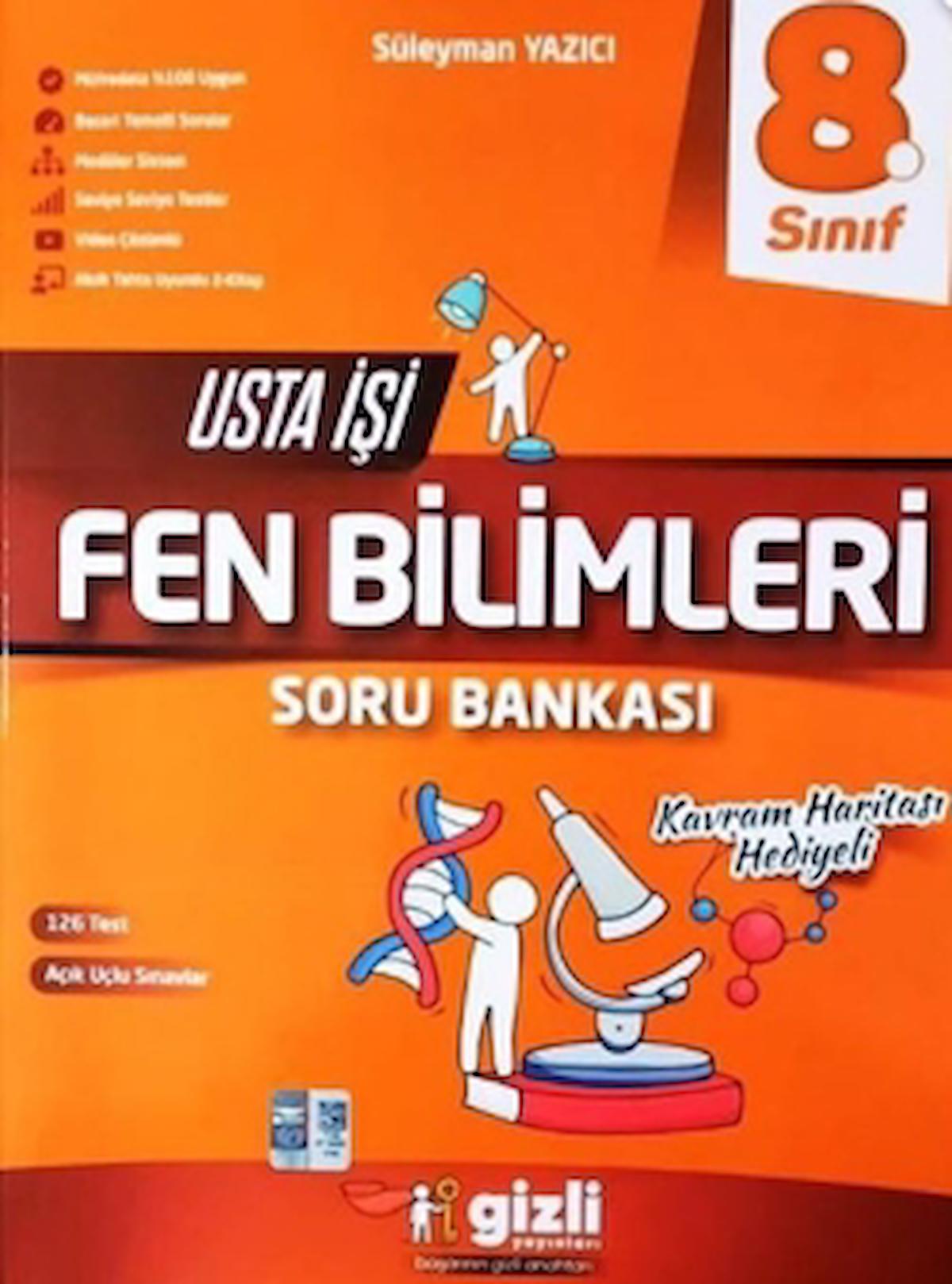 8. Sınıf LGS Fen Bilimleri Usta İşi Soru Bankası