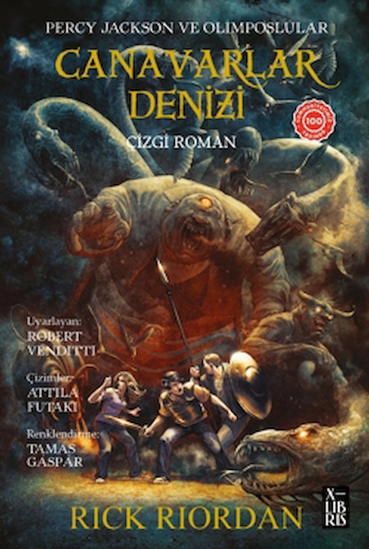 Percy Jackson ve Olimposlular Canavarlar Denizi-Çizgi Roman