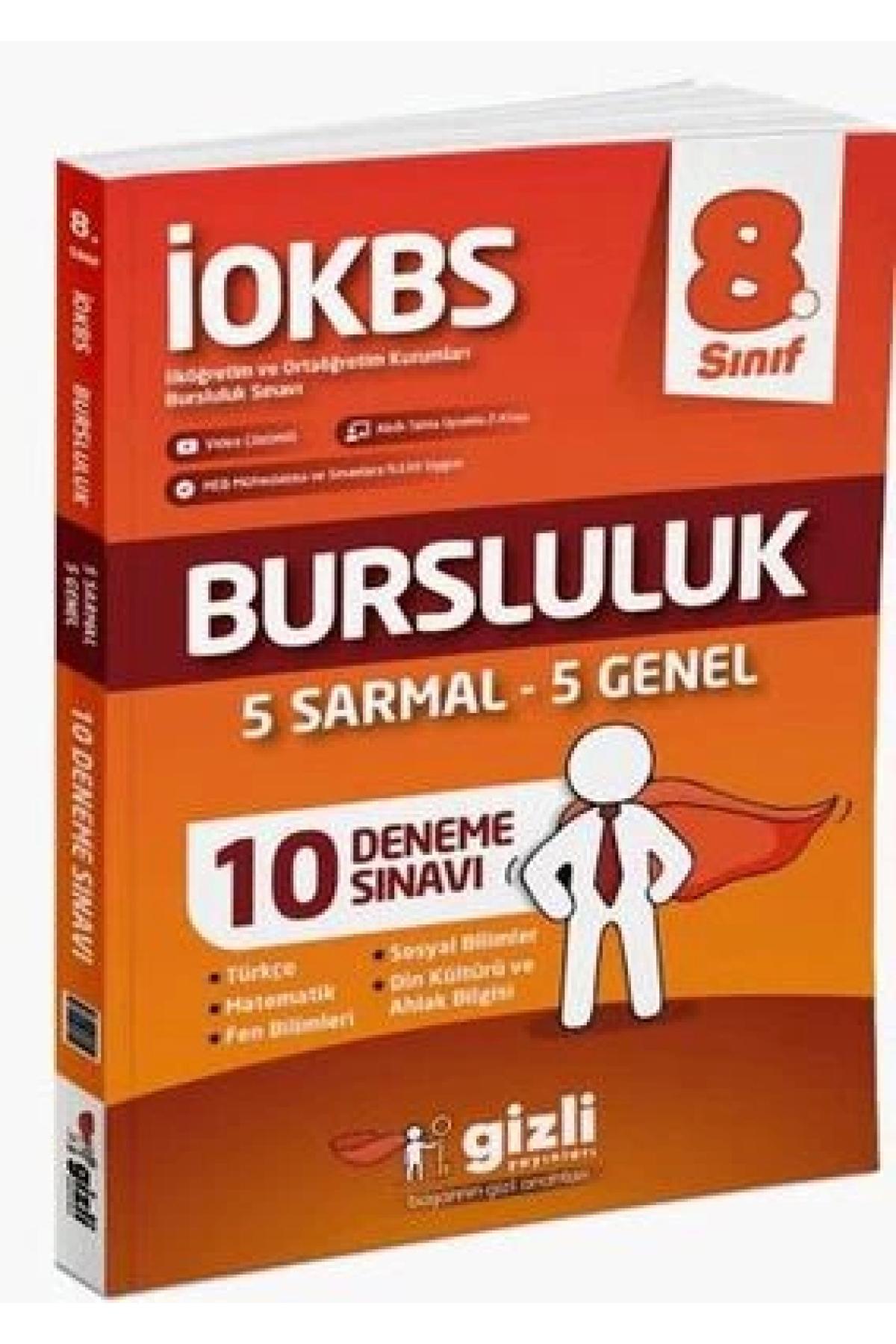 8. Sınıf İOKBS Bursluluk 10 Deneme Sınavı