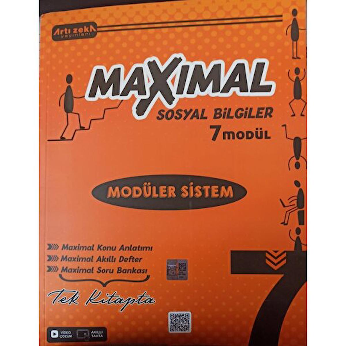 6. Sınıf Maximal Sosyal Bilgiler Modüler Set (7 Modül)