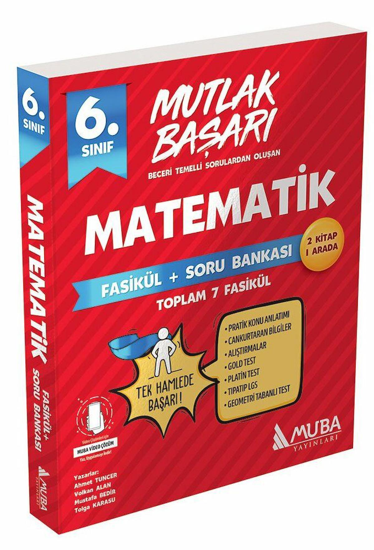 6.Sınıf Mutlak Başarı Matematik Fasikül ve Soru Bankası