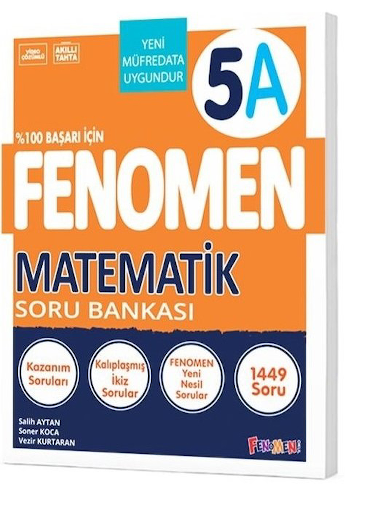 Fenomen 5.Sınıf Yeni Matematik - A - Soru Bankası - Yeni Müfredat