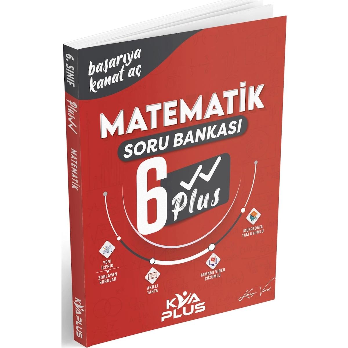 KVA Yayınları Kva 6. Sınıf Matematik Plus Serisi Soru Bankası Yeni