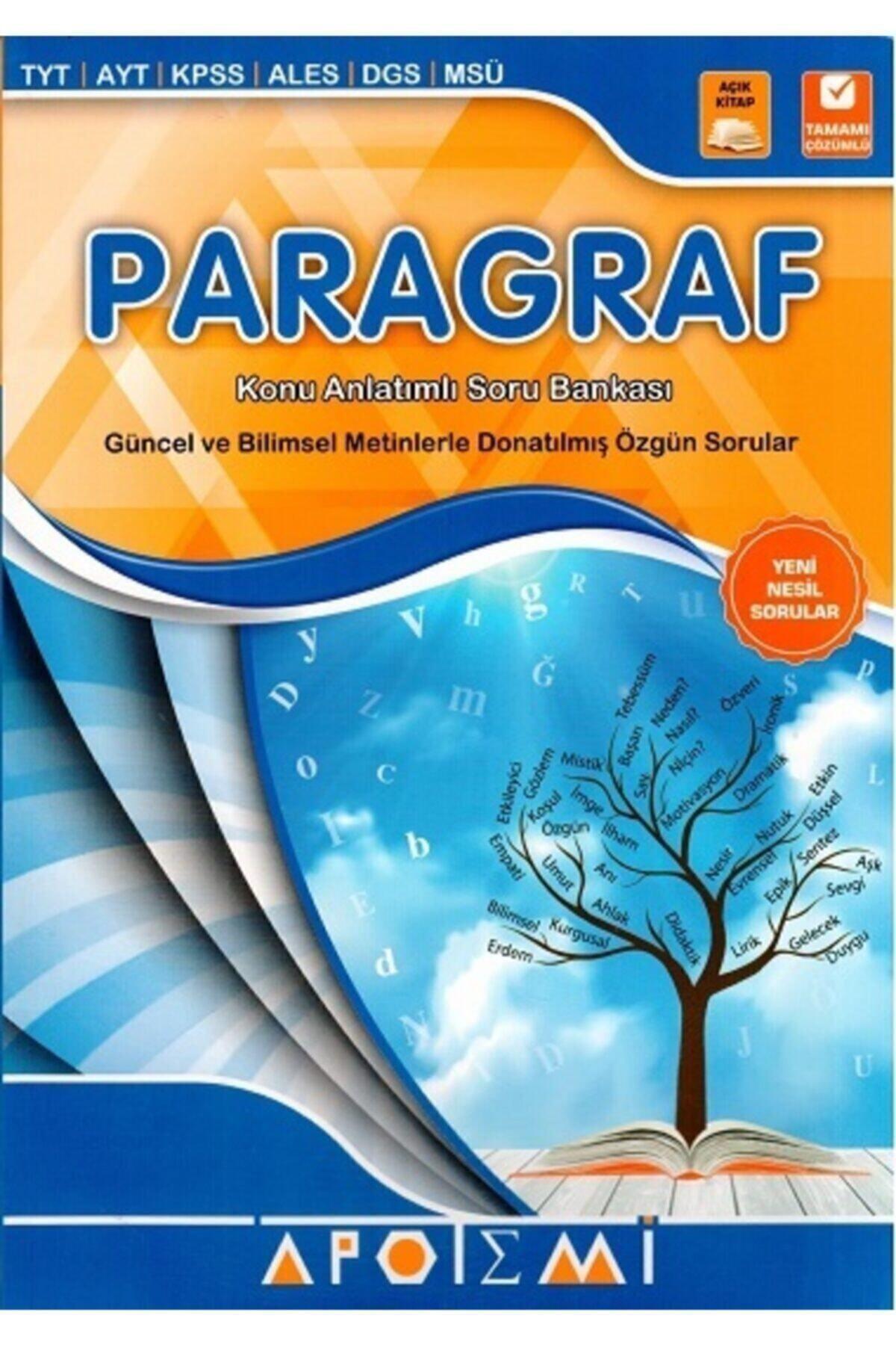 Apotemi Paragraf Konu Anlatımlı Soru Bankası 2021