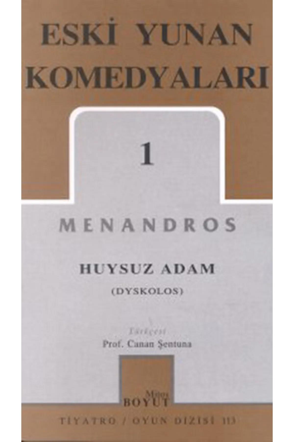 Eski Yunan Komedyaları 1 Menandros - - Menandros Kitabı