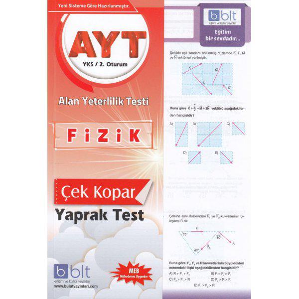 AYT Fizik Yaprak Test