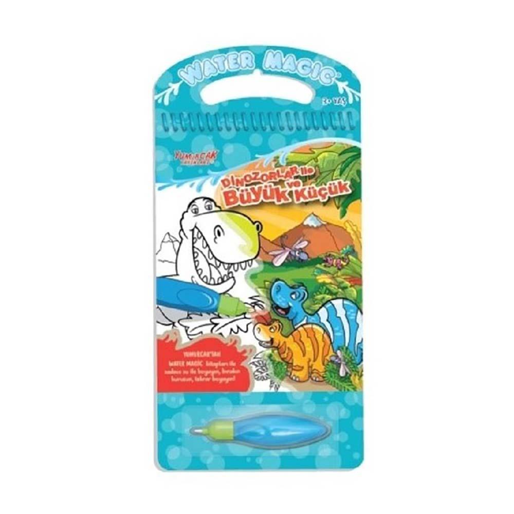 Dinozorlar ile Büyük ve Küçük - Water Magic Boyama Kitabı